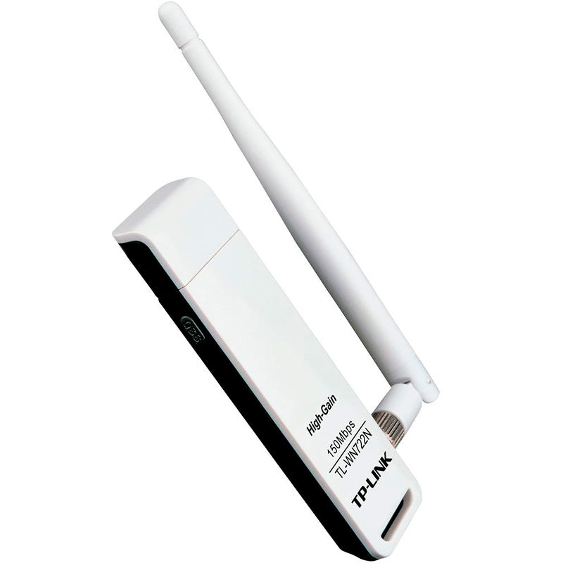 Adaptador Usb Wireless Tp-Link Tl-Wn722n 150mbps - Alta Potencia Truedata